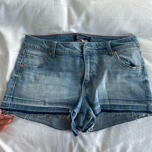 Unique wash Jean Denim Shorts